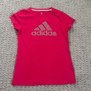 rhinestone Adidas t-shirt